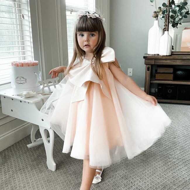 Jackie Peach Dress - Dresses - 2