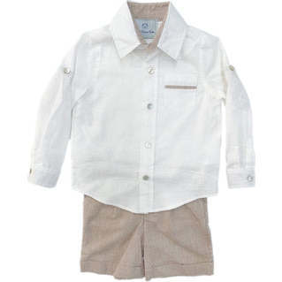 Ashton Linen Top and Shorts Set - Mixed Apparel Set - 1