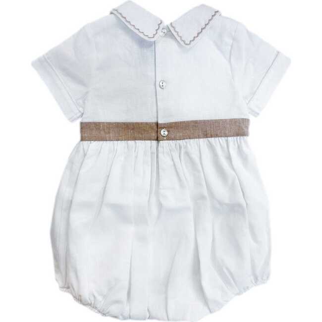 Ashton Linen Romper - Rompers - 2