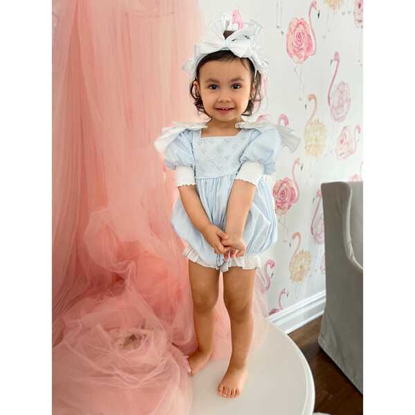 ※専用※maison marelle romper babylone 6m Charlotte Baby Blue Romper - Petite Maison Kids Rompers