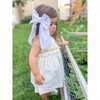 White Jaylin Hair Bow - Hair Accessories - 6