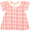 Noelle Dress in Pink Plaid - Dresses - 1 - thumbnail