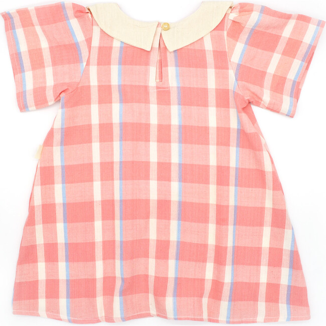 Noelle Dress in Pink Plaid - Dresses - 2