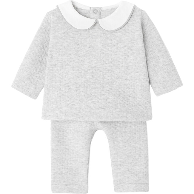 Double Jersey Comfort Set, Chine Grey - Mixed Apparel Set - 1