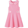 Cotton Pique Dress, Petal Pink - Dresses - 1 - thumbnail