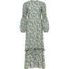 Women's Palmer Sleek Long Sleeve Maxi Dress, Spring Lily - Dresses - 1 - thumbnail
