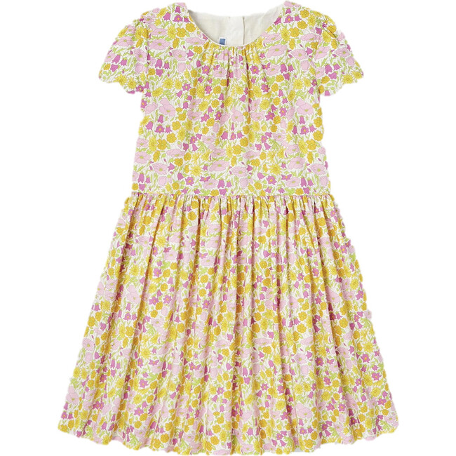 Liberty Poppy And Daisy Dress, White And Multicolors - Dresses - 1