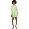 Women's Silky Flight Suit Romper - Rompers - 2