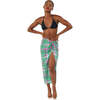 Women's Plaid Sarong Skirt - Cover-Ups - 3