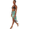 Women's Plaid Sarong Skirt - Cover-Ups - 4