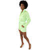 Women's Silky Flight Suit Romper - Rompers - 4