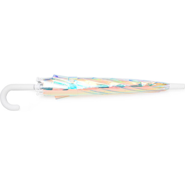 Colorific Umbrella, Holographic And White - Umbrellas - 1