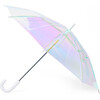 Colorific Umbrella, Holographic And White - Umbrellas - 2