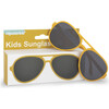 Classics Aviator Sunglasses, Mustard - Sunglasses - 2
