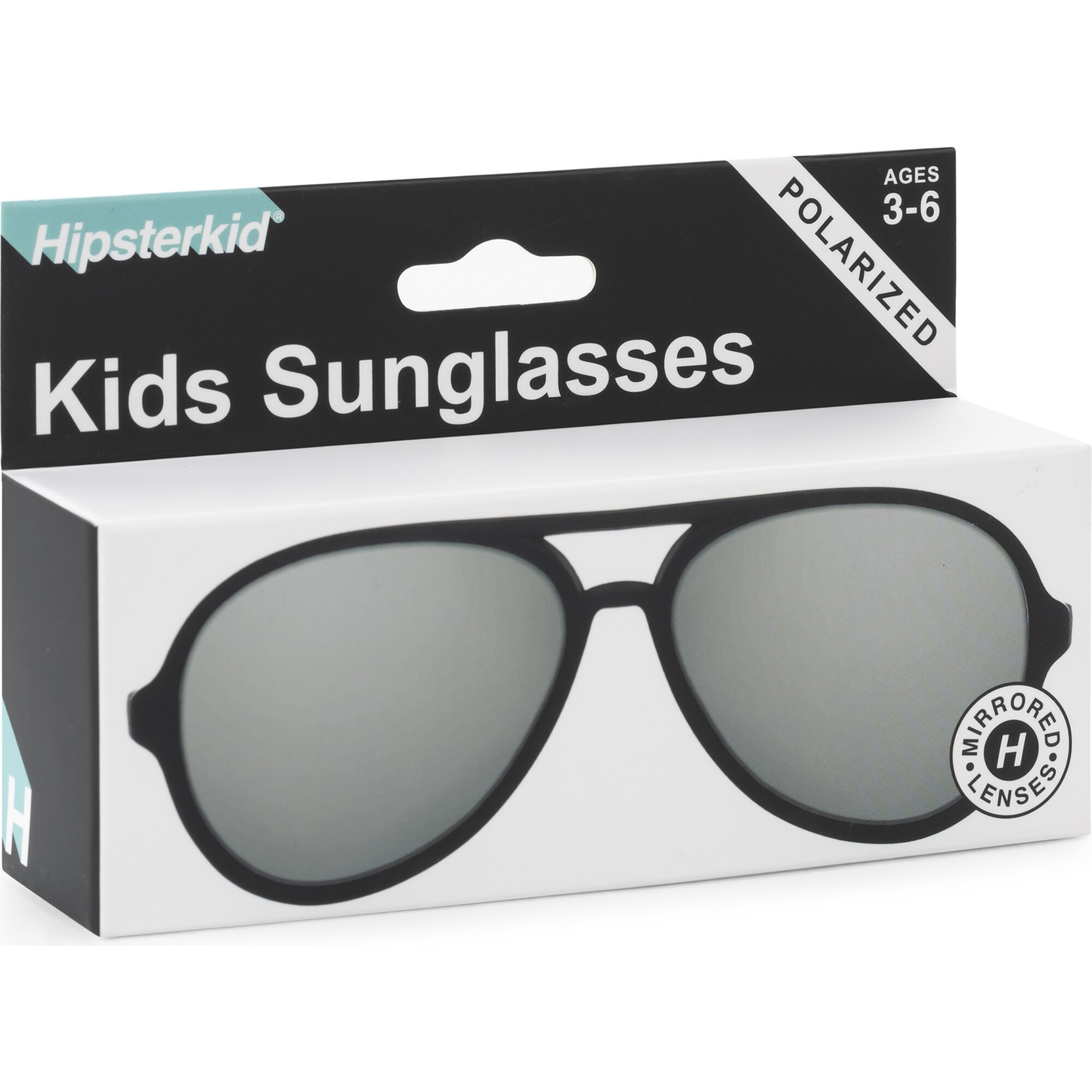 Classics Aviator Kids Sunglasses Black Hipsterkid Sunglasses Maisonette