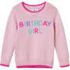 Birthday Girl Sweater, Lily's Pink - Sweaters - 1 - thumbnail