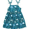 Ocean Friends Bamboo Sundress, Blue - Dresses - 1 - thumbnail