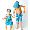 Ocean Friends Swim Trunks, Blue - Swim Trunks - 2