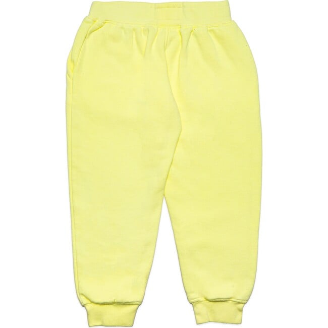 Garment Dyed Joggers, Yellow - Loungewear - 2