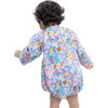 Hand-Drawn Bee Watch Onesie, Blue - Onesies - 3