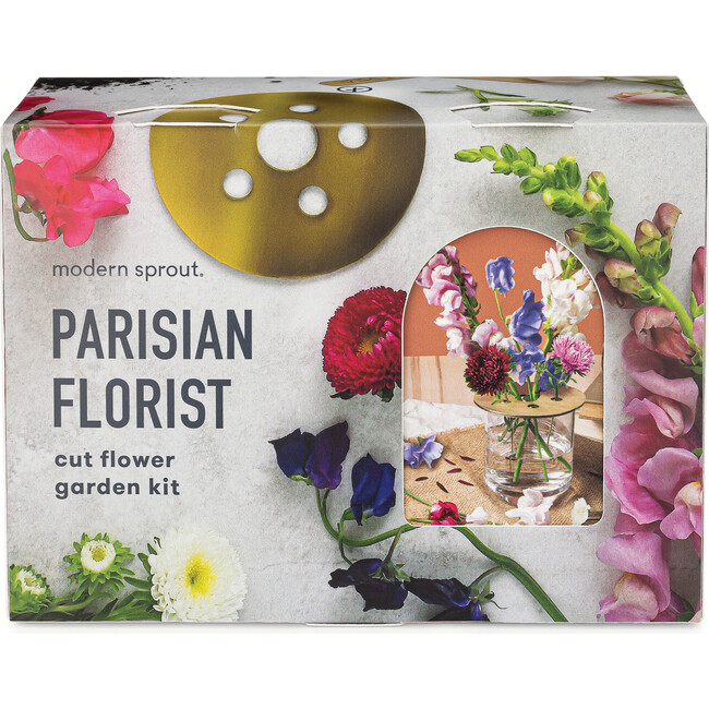 Travel Trio Garden Kit, Parisian Flower Shop