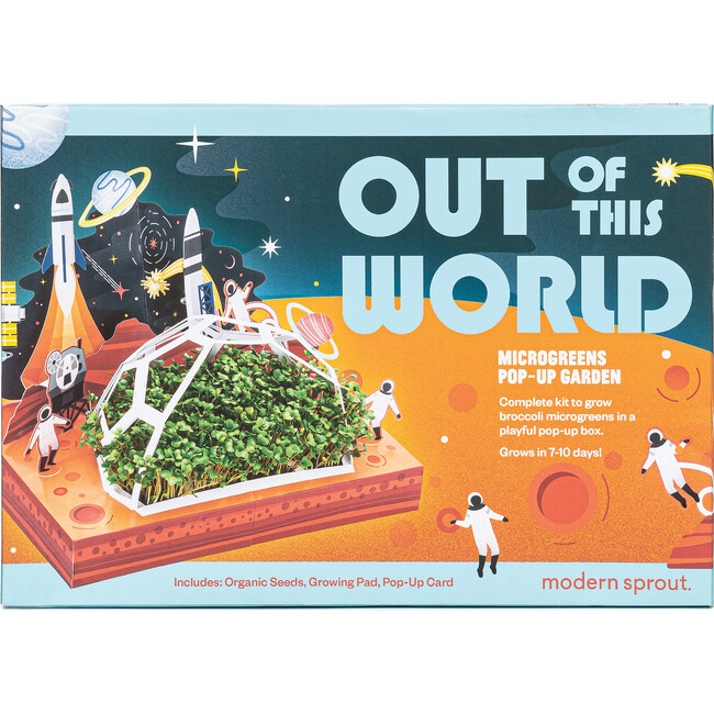 Microgreens Pop Up Garden, Out of this world