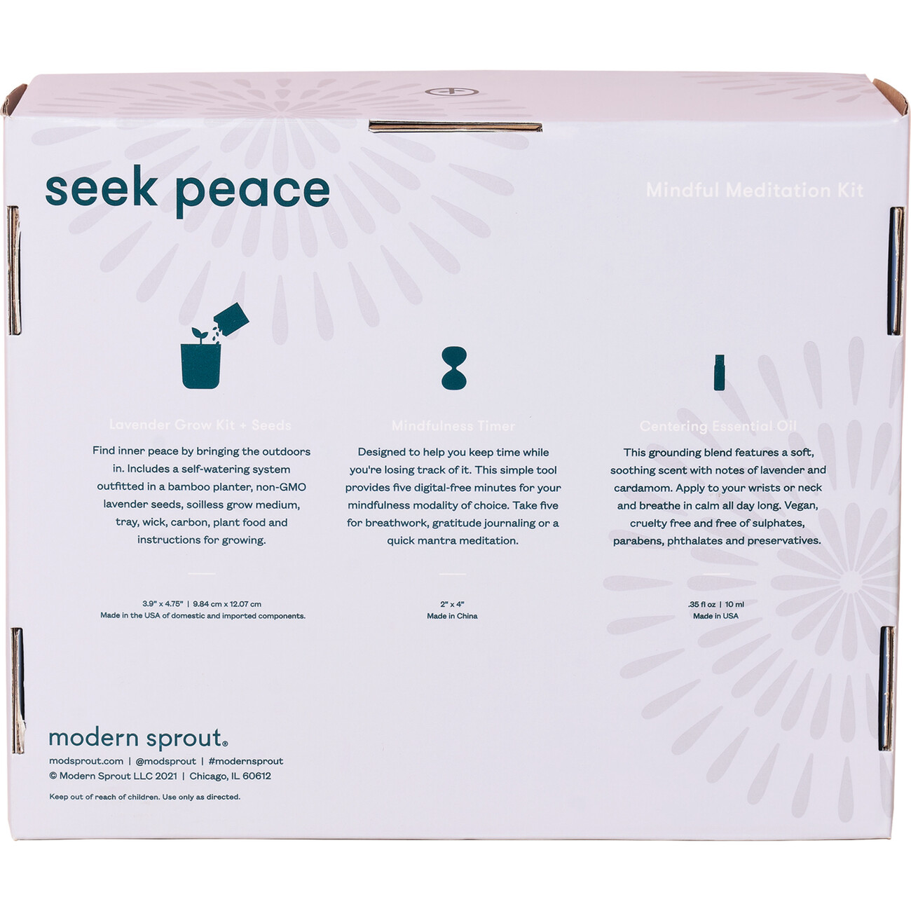 Mindful Meditation Lavender Kit