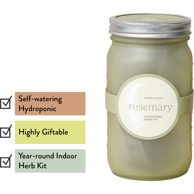 Garden Jar, Rosemary - Planting Kits - 3