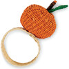 Raffia Napkin Ring, Orange - Tabletop - 1 - thumbnail