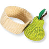 Raffia Napkin Ring, Pear - Tabletop - 1 - thumbnail