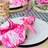 Raffia Napkin Ring, Pink Hummingbird - Tabletop - 2