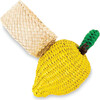 Raffia Napkin Ring, Lemon - Tabletop - 1 - thumbnail