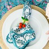 Raffia Napkin Ring, Cherry - Tabletop - 2