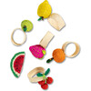Raffia Napkin Ring, Strawberry - Tabletop - 4