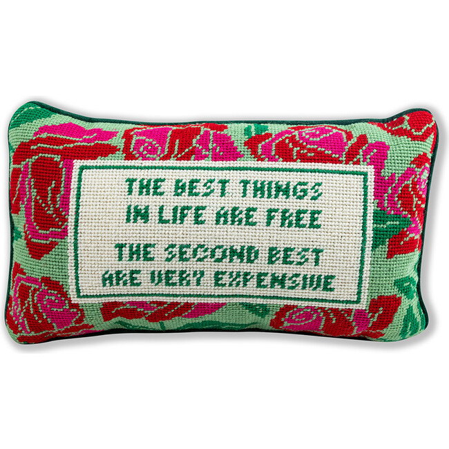 Expensive Needlepoint Pillow