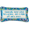 Cinderella Needlepoint Pillow - Decorative Pillows - 1 - thumbnail