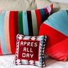 Apres Ski Needlepoint Pillow - Decorative Pillows - 2