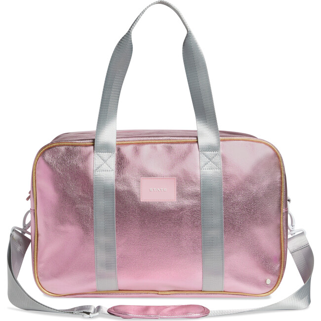 Rockaway Duffle, Pink/Silver - Bags - 1