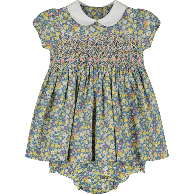 Pia Floral Smocked Dress, Multicolors