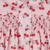 Leilani Smocked Dress, Cherry Print - Dresses - 3