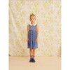 Joules Floral Smocked Dress, Blue - Dresses - 2