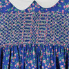 Joules Floral Smocked Dress, Blue - Dresses - 3