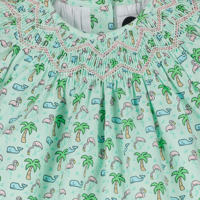 Marlin Tropical Bubble, Mint Green - Rompers - 4