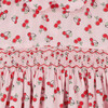 Lacie Cherry Print Smocked Dress, Pink - Dresses - 4