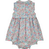 Lexi Floral Smocked Dress, Multicolors - Dresses - 4 - thumbnail