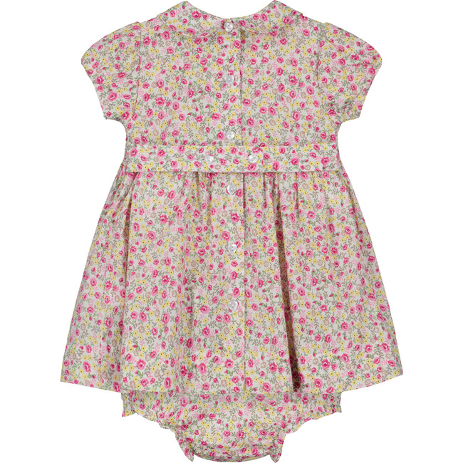 Manette Floral Smocked Dress, Multicolors - Dresses - 4