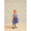Jemmie Floral Smocked Dress, Blue - Dresses - 2
