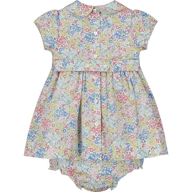 Jordan Floral Smocked Dress, Multicolors - Dresses - 5
