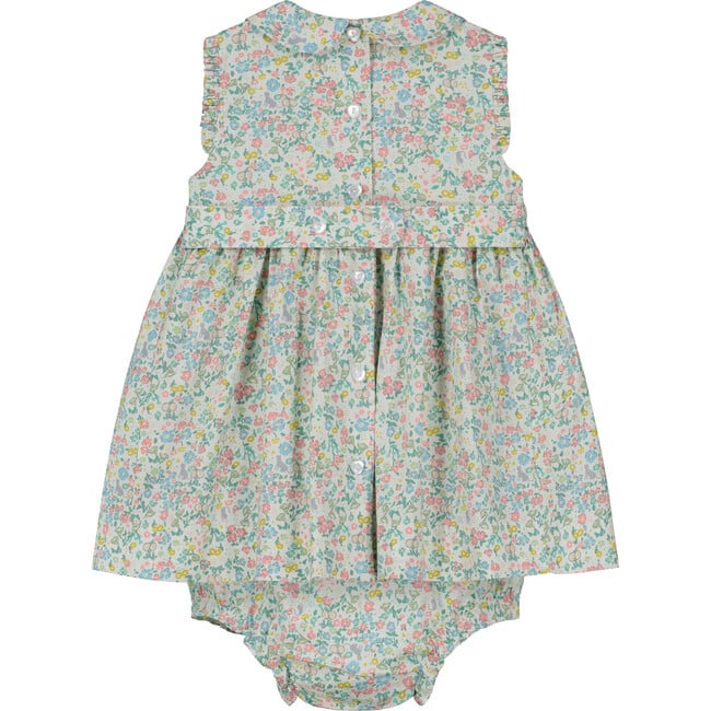 Rubie Floral Smocked Dress, Multicolors - Dresses - 5