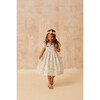 Gem Floral Smocked Dress, Multicolors - Dresses - 2